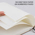B5 College Ruled Notebook, 2-Pack, AHGXG Large Composition Notebook, 7.6" x 10", 408 Numbered Pages