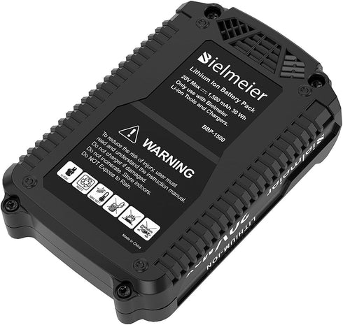 BIELMEIER 20V 2.0Ah Pack, BBP-2000, 20V MAX Lithium ion Battery Fit Cordless Tools (Not Fit Other Brands' Tools)