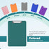 Bulk Clipboards Set of 30, Colored Clear Clip Board 8.5x11 for Classroom, Office & School Supply