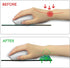 Dumpster on Fire Mouse Pad with Wrist Support, Gaming Mousepad with Non-Slip Base, Cute Desk Accessories