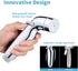 Awelife 2 47 Inch Sprays Handheld Bidet Sprayer for Toilet with Hose, Muslim Shower Toilet Sprayer Kit for Personal