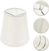 5.12 Inch OSALADI Clip-on Fabric Lampshade Small Cloth Lamp Shade for Table Lamps Floor Lamps Wall Lamps