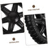4Pcs PRETYZOOM Replacement Rolling Grocery for Easy Navigation Stairs and Stable Design for Shopping Carts and Hand
