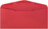 JAM PAPER #9 Business Colored Envelopes - 3 7/8 x 8 7/8, Red Recycled, 50/Pack