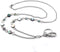 Beautiful ID Necklaces with Balled Beads Lanyards for Keys - Stainless Steel Chain, Birthday Gifts for Women