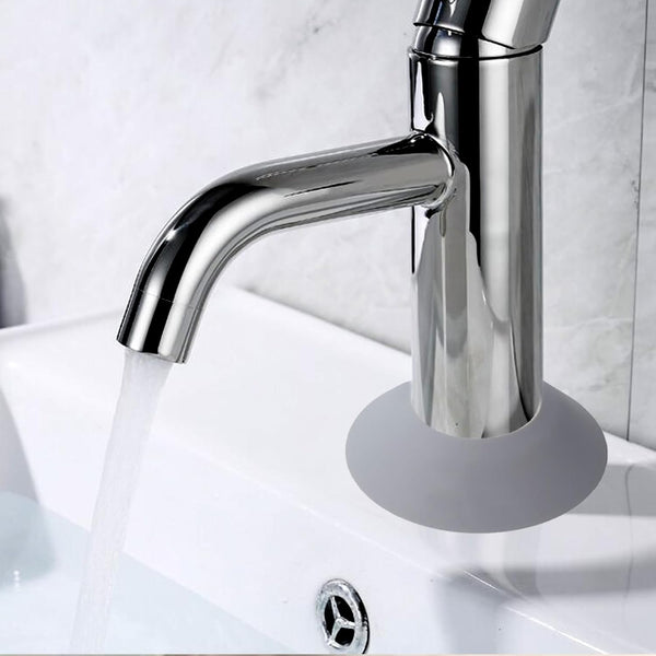 WSIWZAI Small Sink Faucet Splash Handle Drip Guard Mat Silicone Pad Protectors Behind