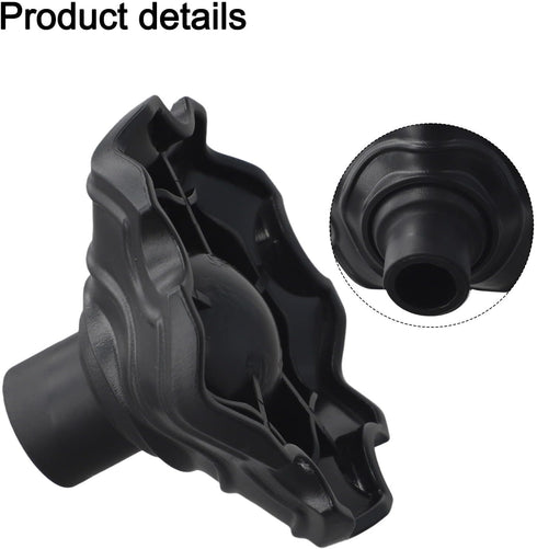 Generic 4Pcs Black(16mm) Camping Chair Foot Pads, Anti-Slip Base Protectors, Outdoor Folding Chair Leg Covers