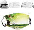 Cloth Face Mask Bandana With 2pcs Filters,Balaclava Adjustable Earloop Washable Reusable for