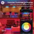 Bulbs, (2 Pack) GE CYNC Smart LED Light Color Changing, Bluetooth Enabled, Christmas Lights and Holiday Dcor