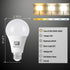 3 Color Temperature LED Light Bulb, A19 3CCT Color Changing, Energy Saving 9W (60W Equivalent), 810LM, E26 Base