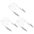 Annhua Dental Bib Ball Chain with Clips on Both Ends (Pack of