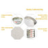 f10×4.5cm 325 Mesh 304 Stainless Lab Sieves, Economy Test Sieve with 304 Stainless Steel Wire Cloth