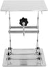 JOIKIT 2 PCS 8 x 8 Inch Stainless Steel Lab Jack Scissor Stand, Expandable Height Range from 85mm to 280mm
