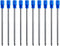 Blue Ink Refills (10 Pcs) Replaceable Pen Refills, 2.75 inch (70 mm) Ballpoint Pens Refills, 1.0mm Medium Tips