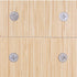 4Set Furniture Hardware Double End Head Rod Connection Cam Fittings, 64mm Furniture Board Panel Connection Accessories