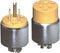 Leviton 515CA 15-Amp. 125-Volt, Armored Grounding Plug Yellow