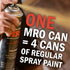 SEYMOUR 620-1418 Industrial MRO High Solids Spray Paint, Light Machinery Gray 16 Ounce