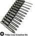 Phillips Cross Screwdriver Bits, 12Pcs 1/4 Hex Shank Magnetic Set, Electric Screwdriver Power Tools