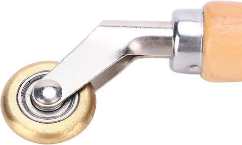 PVC/TPO/EPDM Single Ply Roofing Brass Penny Roller and Flooring Corner Detail Seam Roller