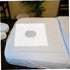 100pcs Vaguelly Disposable Headrest Covers for Massage Tables and Chairs Non-woven Face Rest White Salon Bed Covers