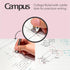 KOKUYO Campus Notebook, 9-3/4“ x 7-1/2”, College Ruled, 80 Sheets (160 pages), Pack of 3 Colors