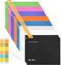 MerryNine Hanging File Folders, 24PCS Letter Size Suspension Files, Polypropylene with Tabs for Organization