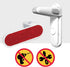 2 Pack) Childproof Door Lever Lock, Baby Proofing Door Handle Lever, Door Handle Child Proof, Toddler Door Locks