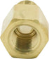 Legines Brass Pipe Fitting, NPT Adapter 1/4" Female to 1/8" Male Reducing Adaptor, 1200psi High Pressure, Pack of 2