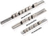 goodstumbler 3PCs Set 8 Stainless Steel Socket Organizer Tray, Wall Mount Socket Holder with Clips Each for Garage