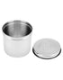 QWORK Stainless Steel Ointment Jar with Lid, 2 Pack Medical Container Jars for Storage of Medical Liquid, Lab Use