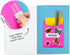 Hygloss Products, Inc Library Card Pockets, Self-Adhesive, Perfect for Classroom & Crafts, 3.5” x 5”, Violet, 30 Count
