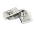 Evecad 40 Packs 1/4" 20 - Stainless Steel Regular Extruded U Nuts, U Style Clip-on Nut, U Type Nut, U-nut, U-Type