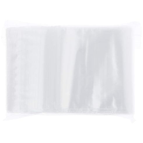 Plymor 4" x 10" Zipper Reclosable Plastic Bags, 2 Mil (Pack of 100)