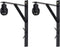 Topotdor Wall Mount Bracket and Pulley Set of 2 for Vintage Farmhouse