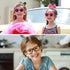 ZXSWEET 8PCS Kids Glasses Strap, Unicorn Rainbow Adjuster Stretchy Eyeglass Strap for Girls and Boys