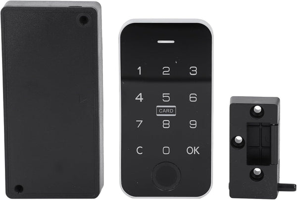Touch Keypad Cabinet Lock, Fingerprint Password Code Cabinet Closure for Cupboards, Bedside