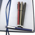 Lin.Pen 1.0mm Black Gel Pens - 2-in-1 Stylus Gel Pen - Gel Ink Rollerball Pens for Office - 18 Pack - Dark Blue
