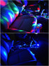(4 Pack) USB Mini Disco Stick, Multi-coloured LED Atmosphere Stick, Sound-Activated Magic Strobe Party Light for Home
