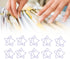 Star Paper Clips, 100pcs Star Moon Design, Cute Small Paperclips for Office School Organizing