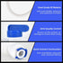 CGELE Refrigerator Water Line Kit, 39.4ft Ice Maker Water Line with 1/4" OD Quick Connect Fittings for Fridge