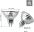 FTL MR16 LED Light Bulbs 3000K Warm White AC/DC 12V Non Dimmable Glass Cover 5W 500lm GU5.3 Spotlight 50W Halogen Replacement for Track Lighting and Outdoor Landscape 6-Pack by FTL