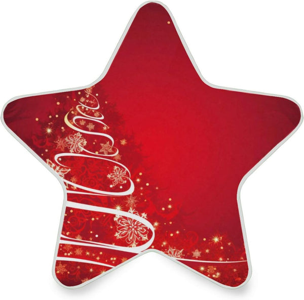 ALAZA Christmas Tree Snowflake Abstract Star Shaped LED Night Light Dusk to