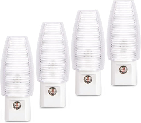 Emotionlite Plug in Night Light, Warm White LED Nightlight, Dusk to Dawn