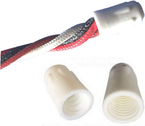 20 Pack Large Ceramic Wire Connector - High Heat Splicing Porcelain Connector 18-8AWG (01)