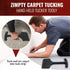 55-183 2PCS Carpet Tucking Hand-held Tucker Tool, Plastic Bolster Chisel Floor Welding Tool
