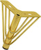 Alipis Metal Furniture Legs Sofa Support Feet, 18cm Gold Metal Cabinet Legs