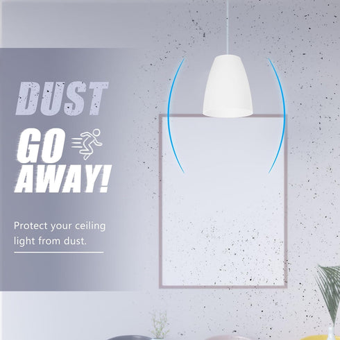 Set 6 of Decorative Floor Lamp Shade Covers - Easy Installation