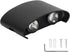 LED Wall Sconce, Waterproof Modern Wall Lamp for Indoor Outdoor Decoration, 90 265V 4W Black Shell
