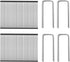 Bonsicoky 40 Pcs Window Blind Louvers Staples - Plantation Shutter Repair Kit