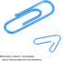 MECCANIXITY Paper Clips, Small Size 1.1 Inch Vinyl Coated to Prevent Tearing Pages, 200 Count Box for Organizing Office